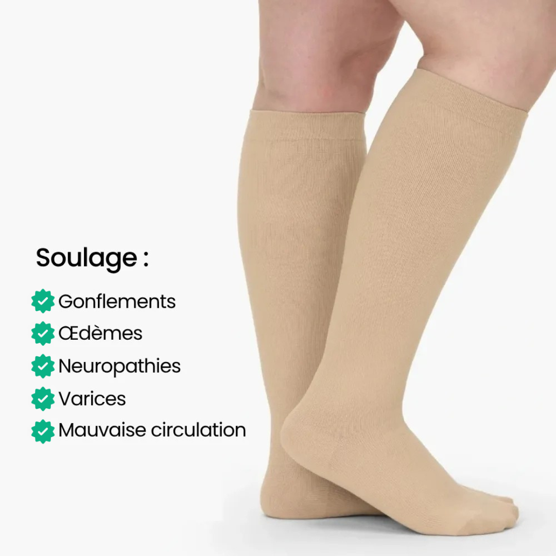 Chaussettes de compression bien-être