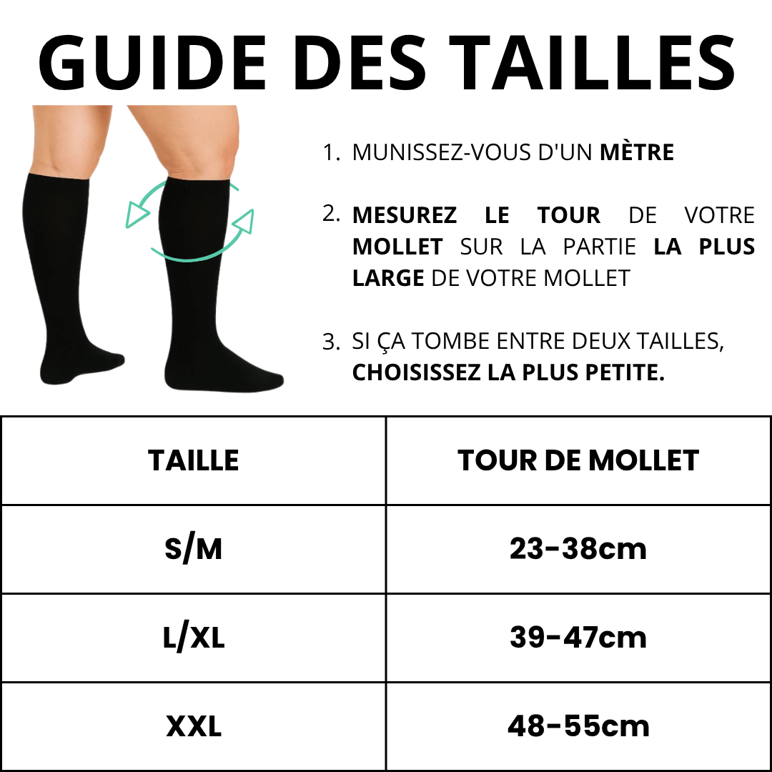 Chaussettes de compression bien-être