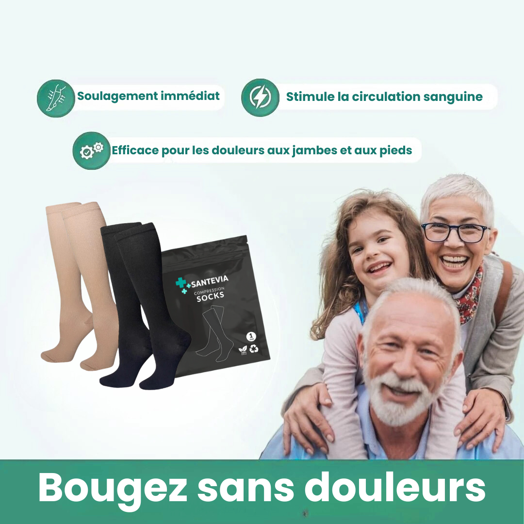 Chaussettes de compression bien-être