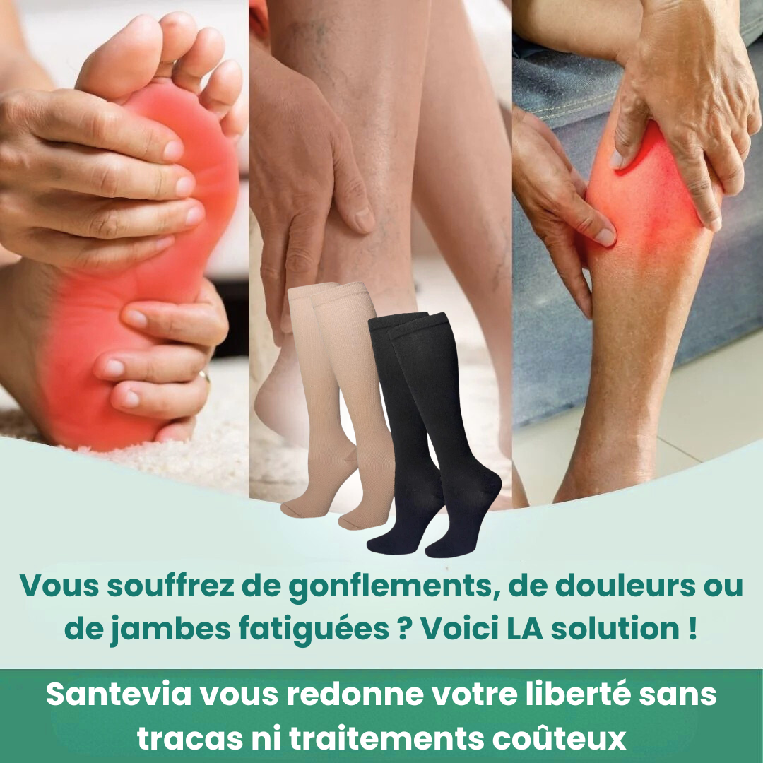 Chaussettes de compression bien-être