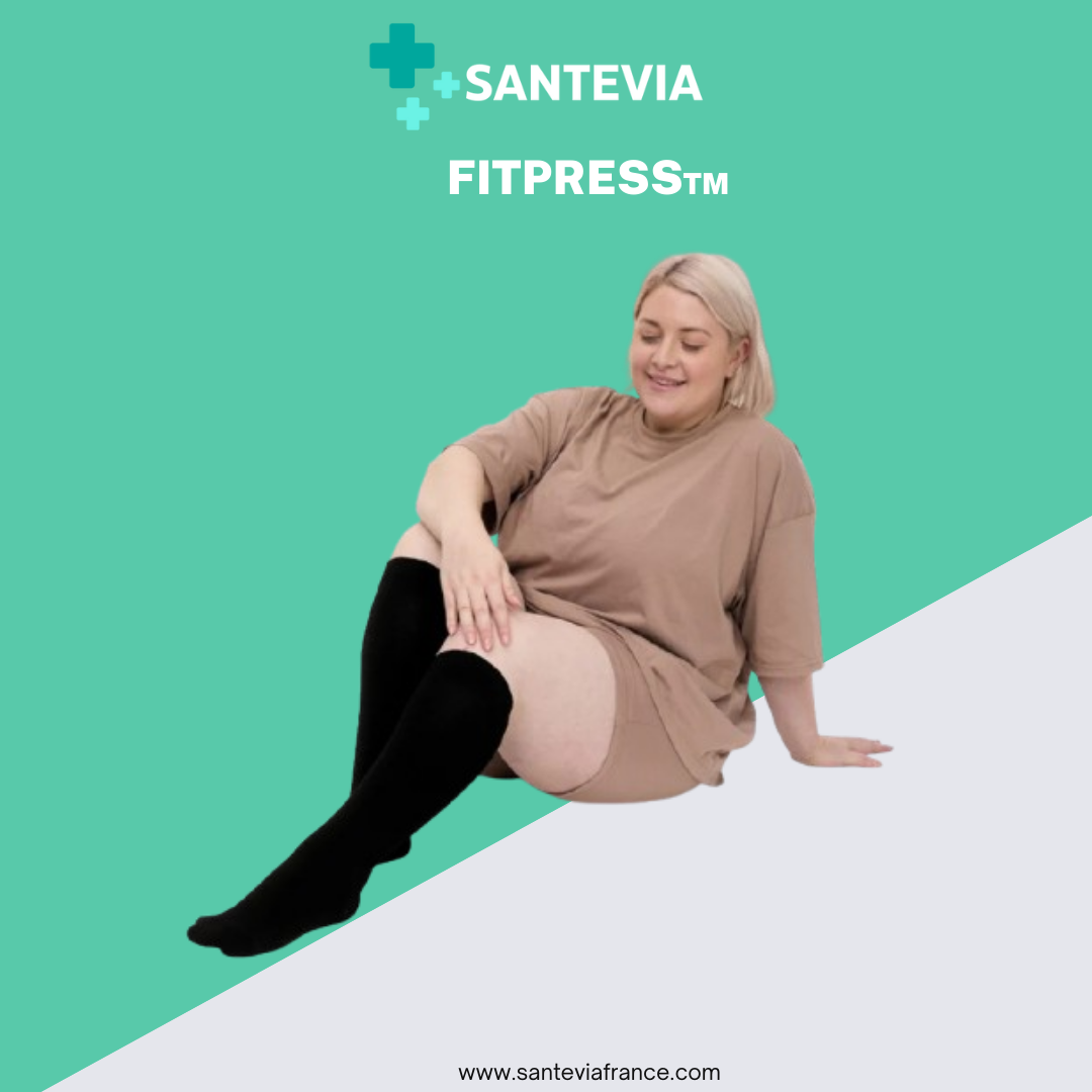 FitPress™ - Améliore la circulation et soulage les jambes lourdes.