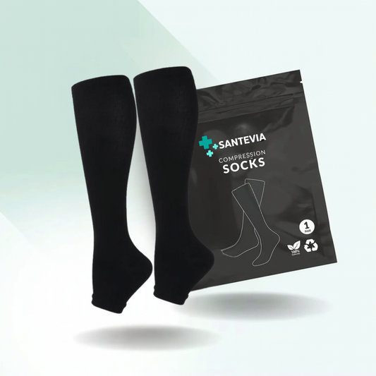 Chaussettes de compression pieds ouverts