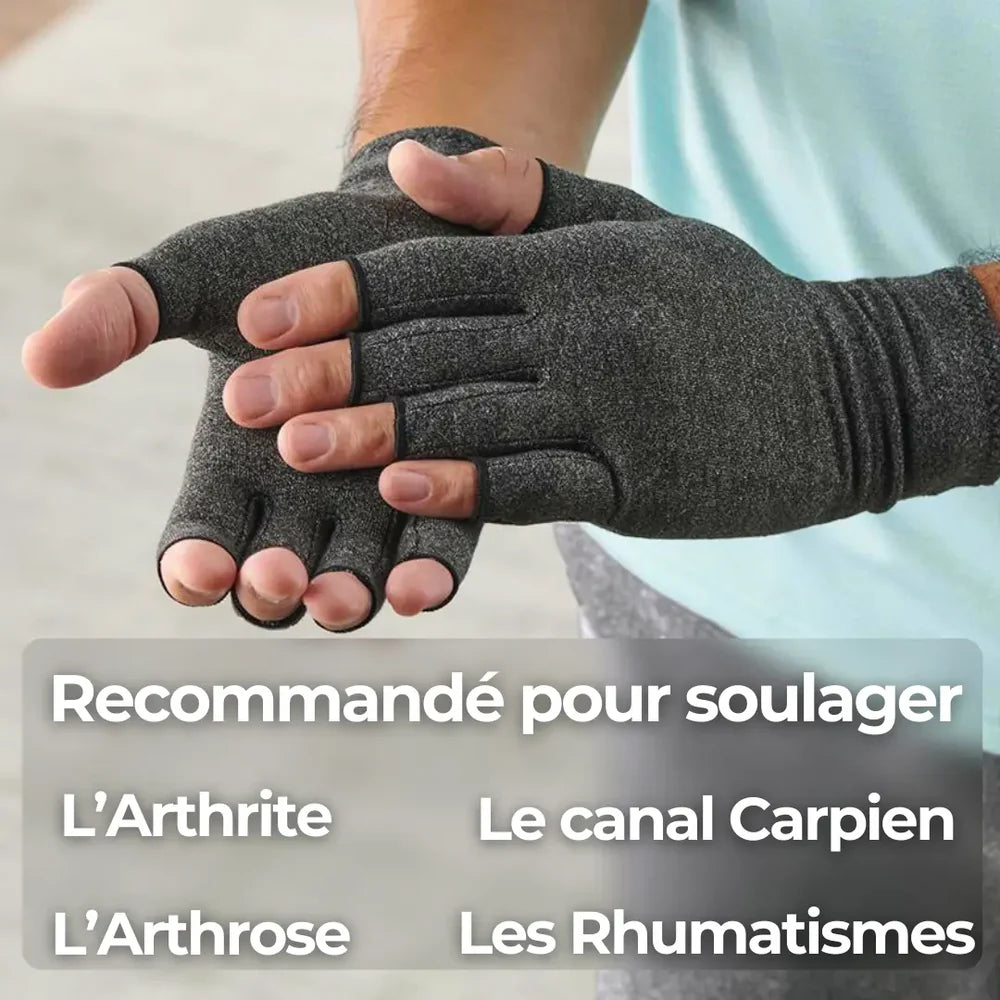 Gants de compression anti-douleurs